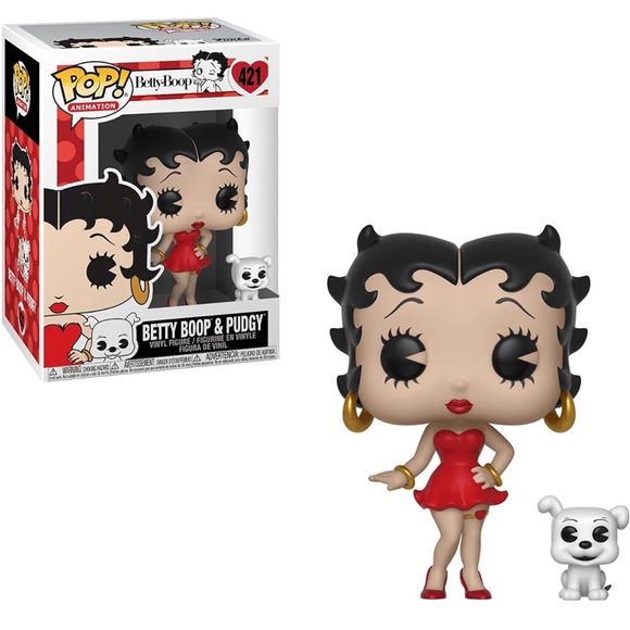 Betty Boop & Pudgy Collectable Funko Pop Vinyl Figure NIB